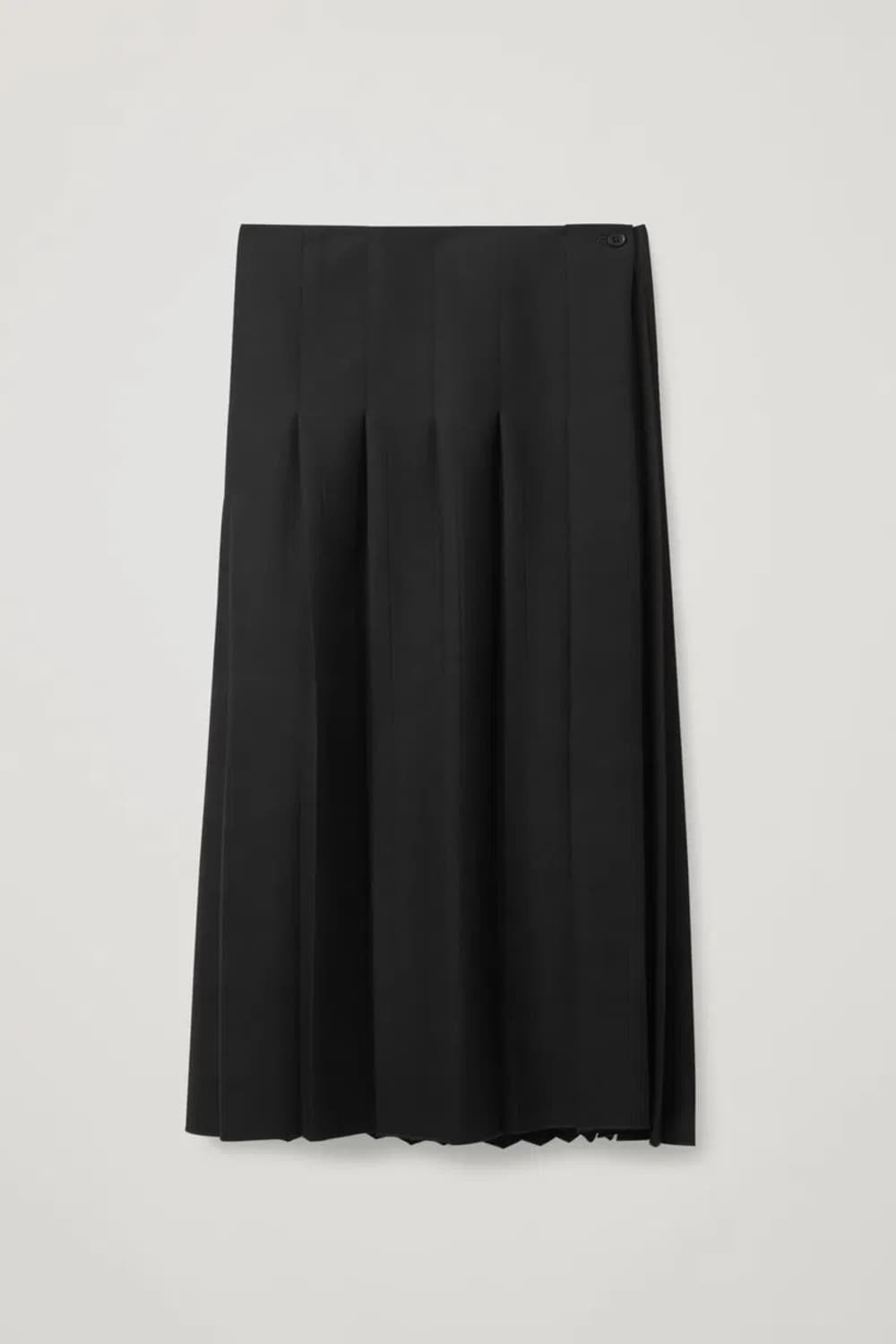 Cos 코스 플리티드랩미디스커트 32 상품이미지4