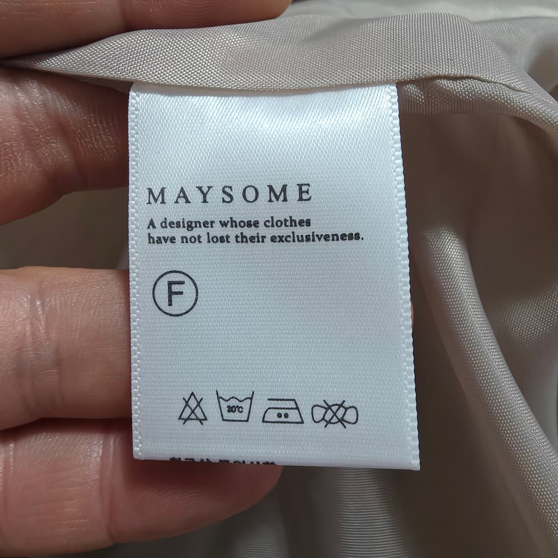 (F)메이썸 와이드 카라 트렌치 코트  상품이미지4