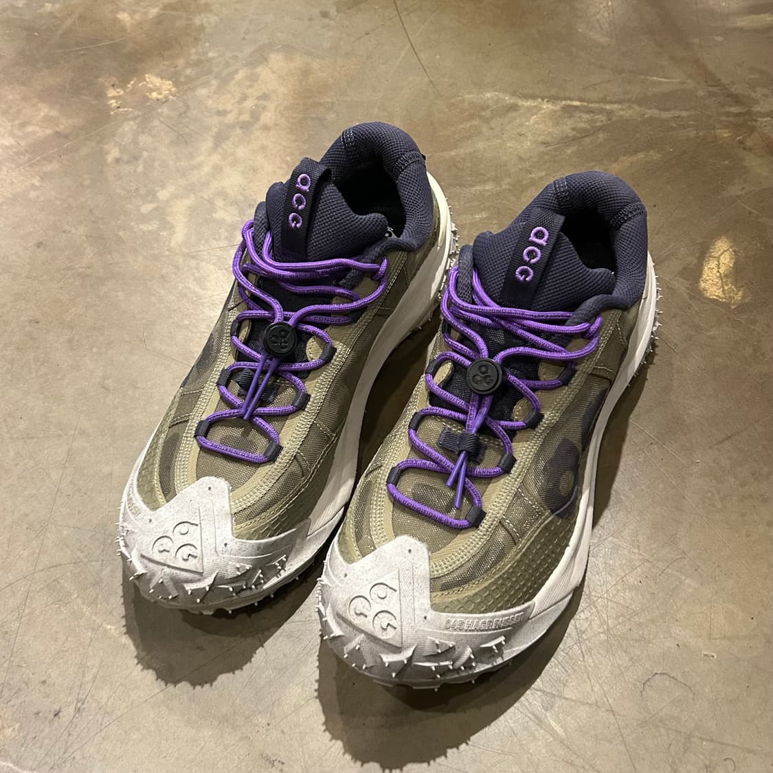 270) 나이키 ACG 마운틴 플라이 2 로우 올리브 퍼플 상품이미지3