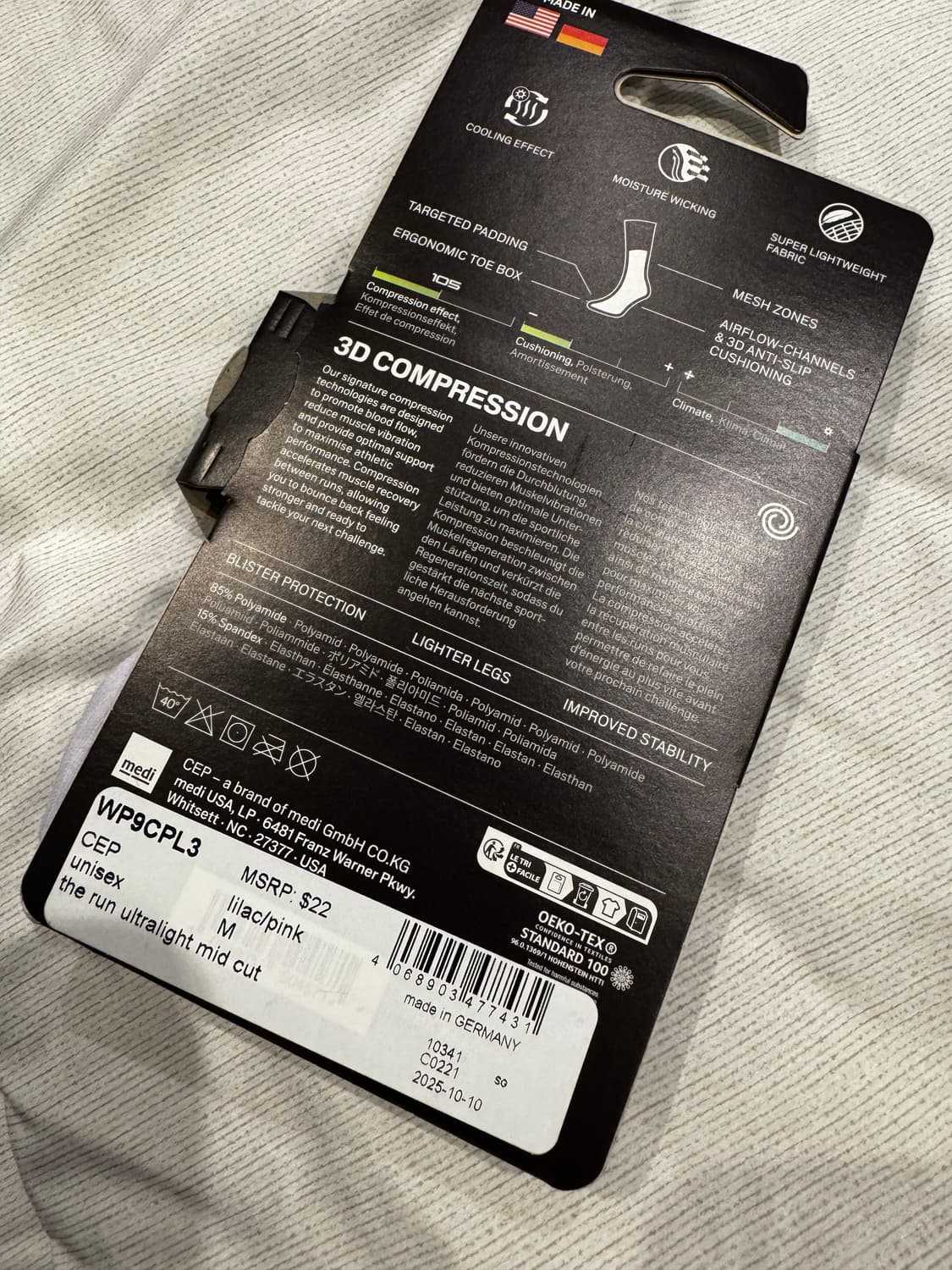 CEP 코어러닝 양말 상품이미지3