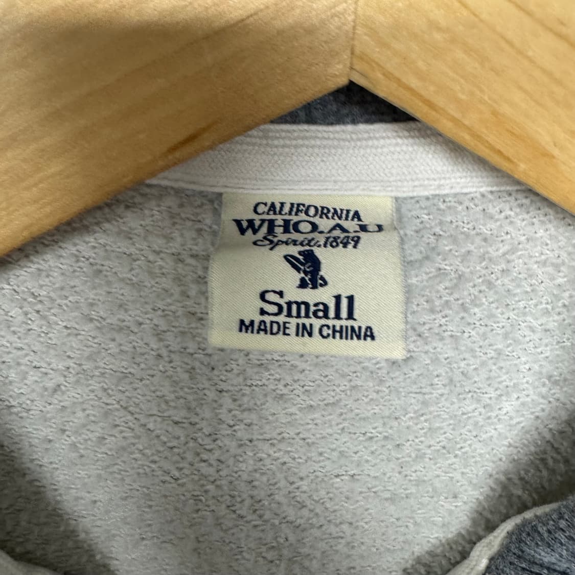 후아유 사이드레터링 로고 후드집업 상품이미지4