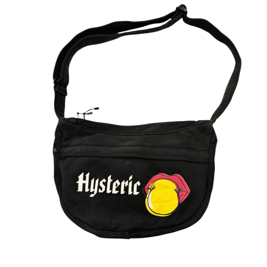 히스테릭글래머 스웻 숄더백 블랙 (L) 상품이미지2