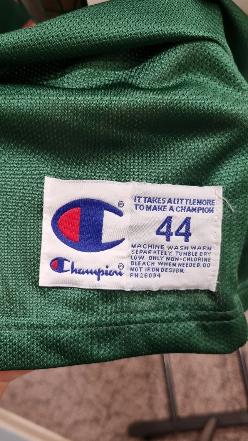 NBA 90s 챔피온 숀 켐프 시애틀 슈퍼소닉스 어센틱 저지 44 상품이미지3