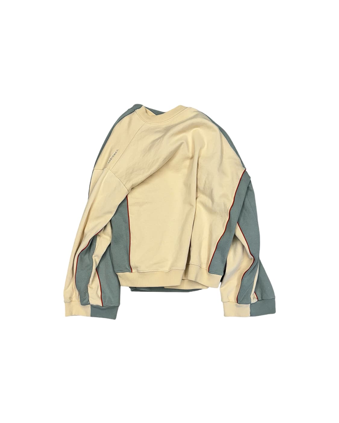 와이프로젝트 18AW 더블 레이어 스웻셔츠 옐로우 & 그린 상품이미지6