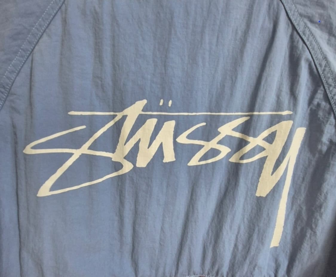 스투시 웨이브 다이 자켓 L 라구나블루 상품이미지5