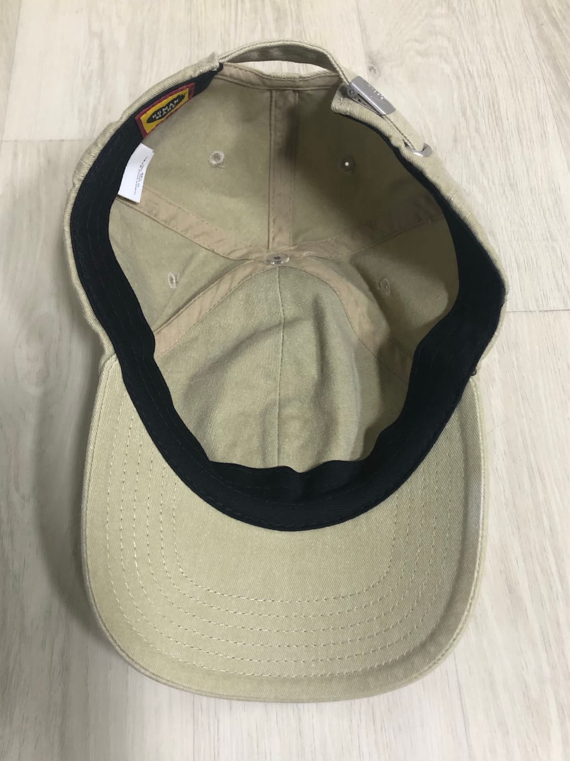 [새상품] 휴먼 메이드 볼캡 모자  6 패널 트윌 캡(베이지) 상품이미지6