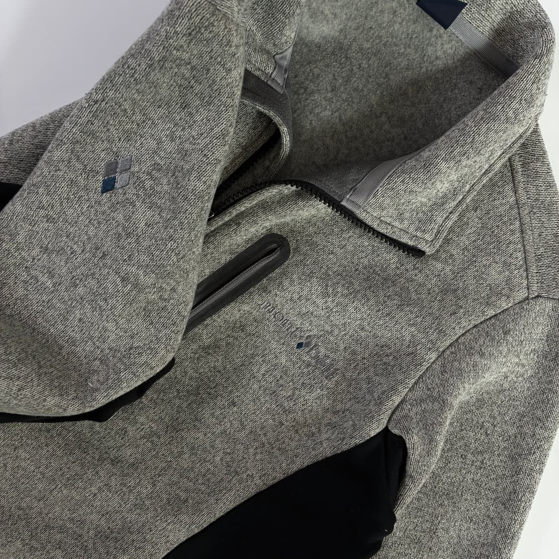 Montbell  몽벨 그레이 폴라텍 플리스 집업  상품이미지3