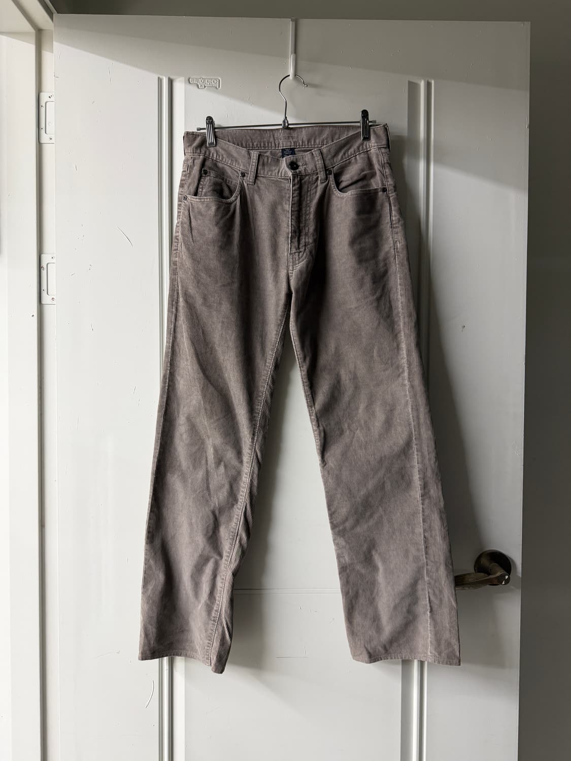 일본빈티지 그레이 코듀로이 팬츠 상품이미지3
