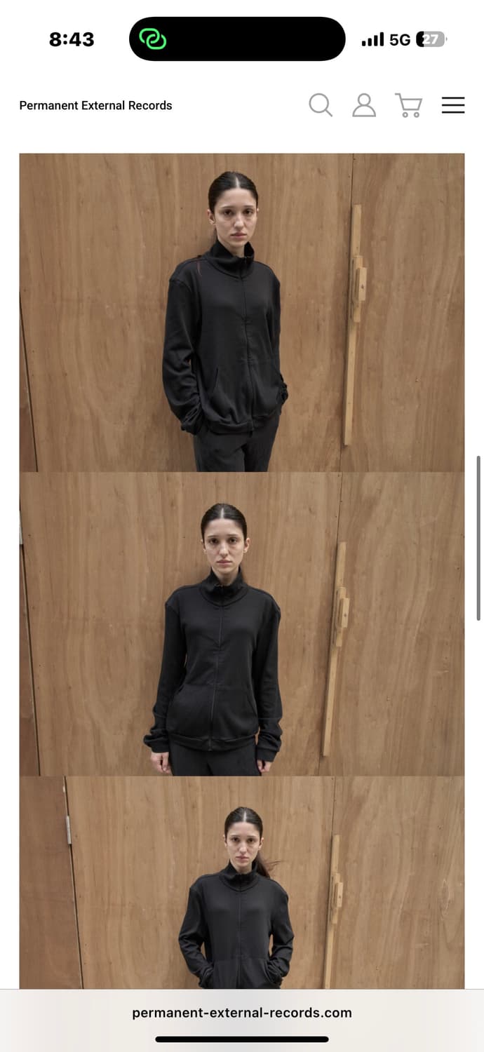 mudule neck zip black 3size 상품이미지2