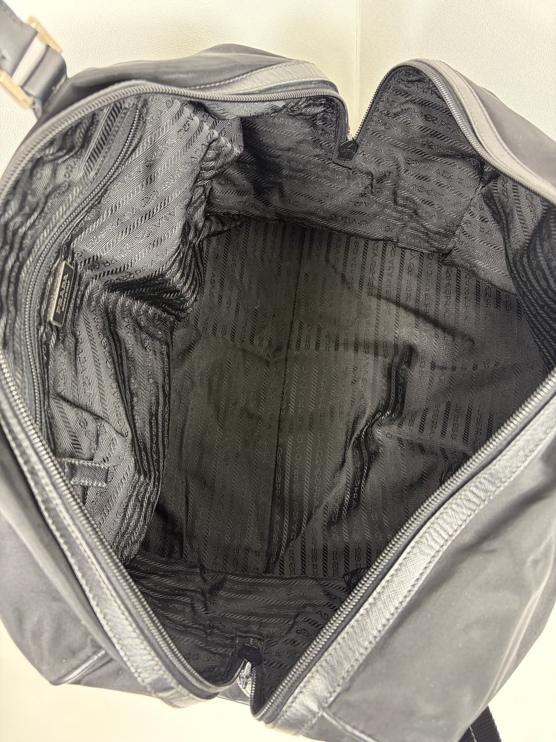 프라다 V19S 나일론 보스턴백 상품이미지5