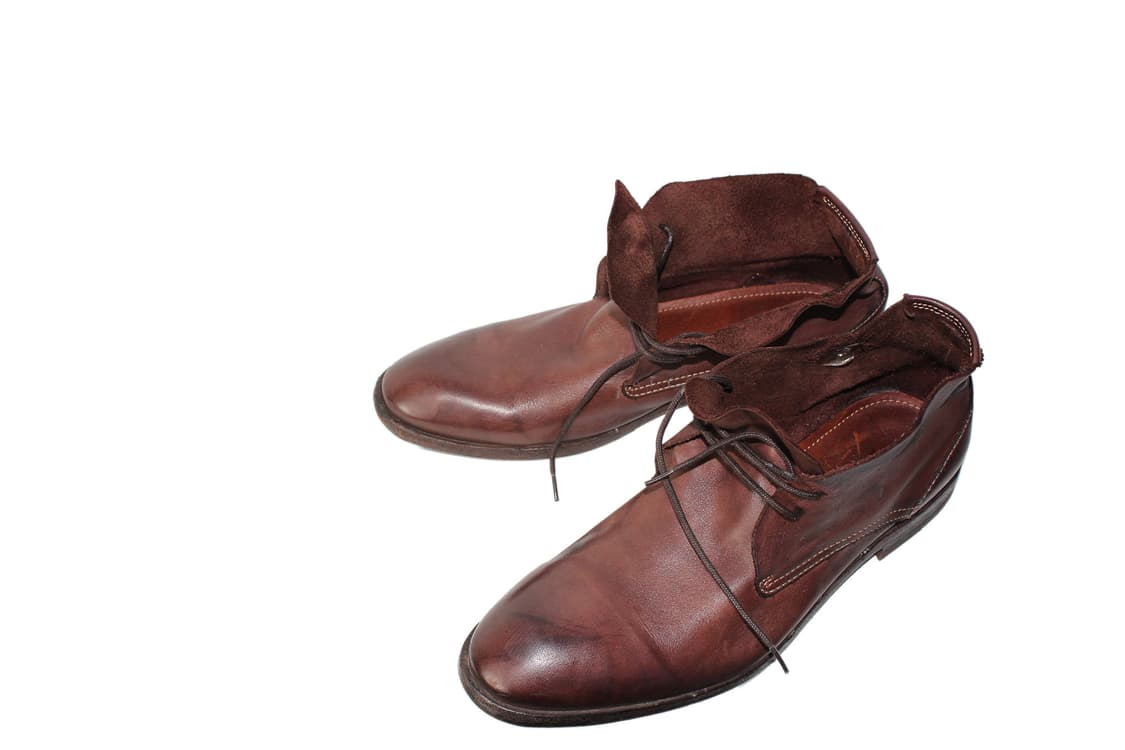 Italian Handmade 핸드메이드 풀그레인 레더 데저트부츠 상품이미지2