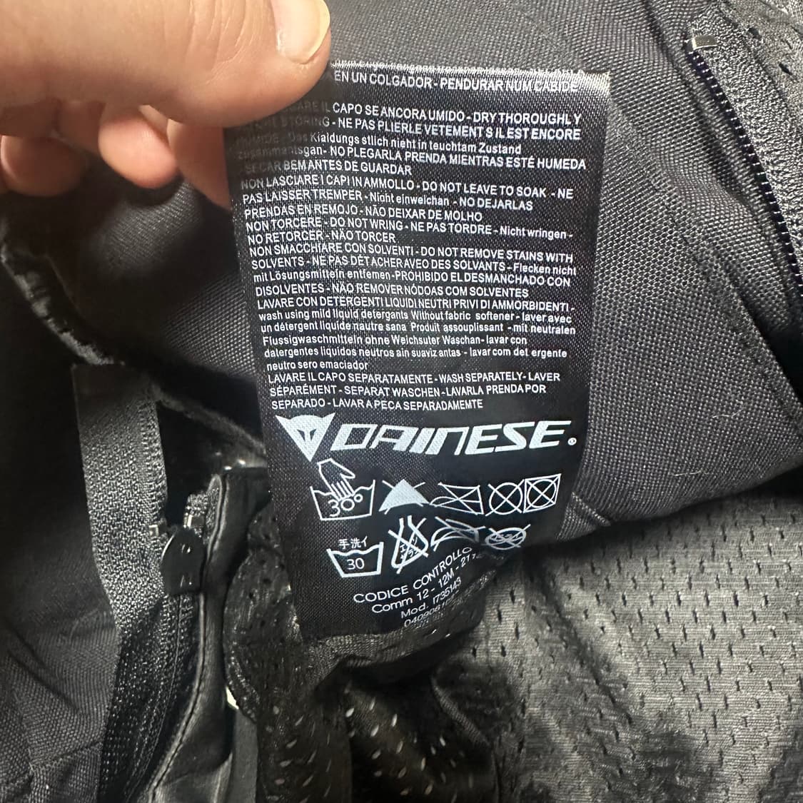 ✨ (바배) 다이네즈 바이크 레이싱 라이더 자켓  상품이미지5