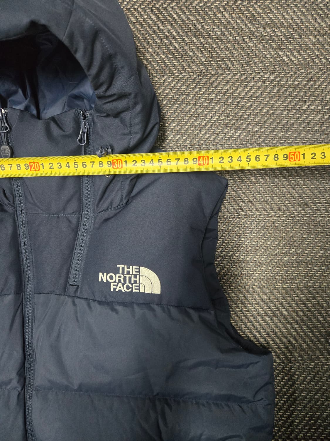 노스페이스 후드 다운패딩 조끼 상품이미지6