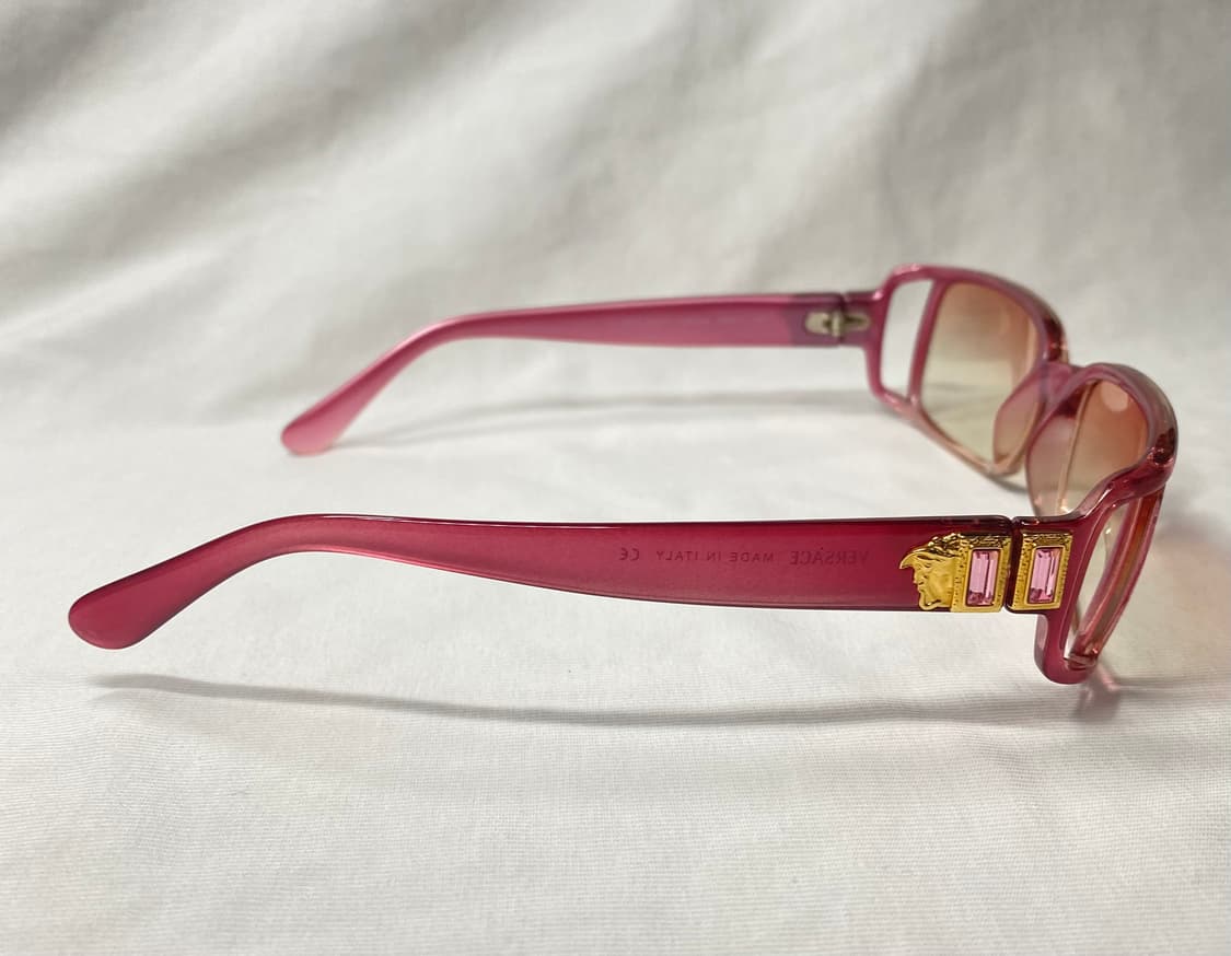 90s 빈티지 베르사체 선글라스 스퀘어 더블프레임 상품이미지3