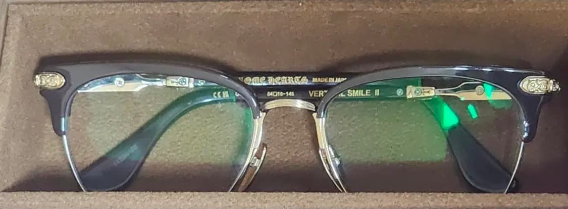 크롬하츠 버티컬스마일 골드 브라운 상품이미지1