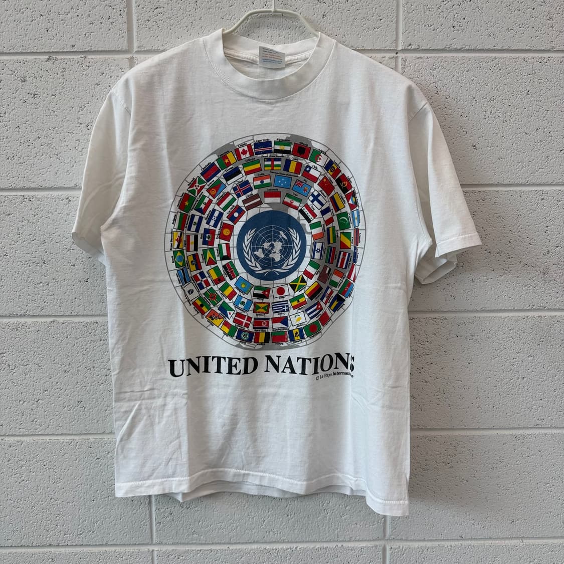 90s Vintage United Nations Tshirt 상품이미지1