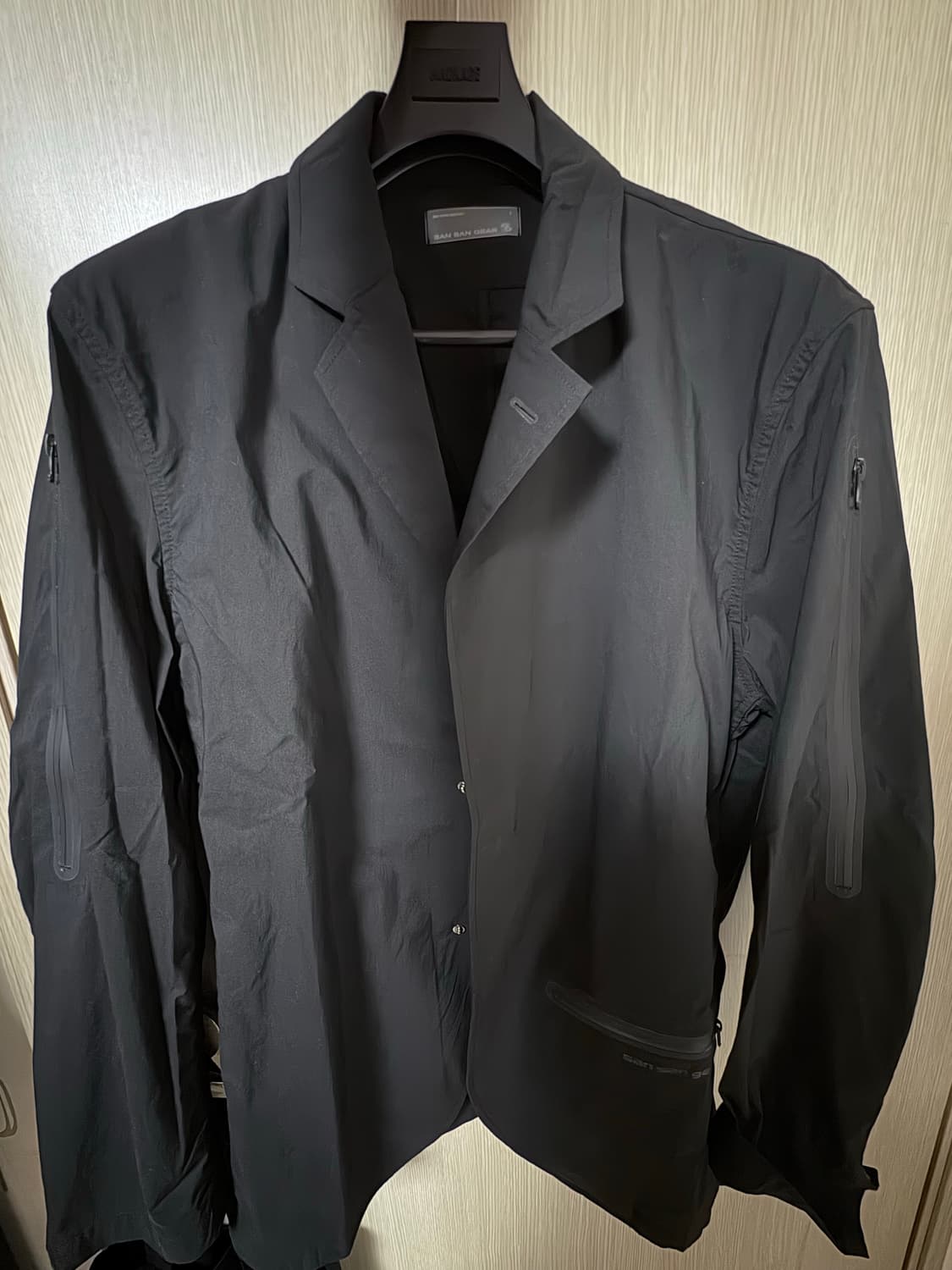 산산기어 지퍼 블레이저 자켓 상품이미지1