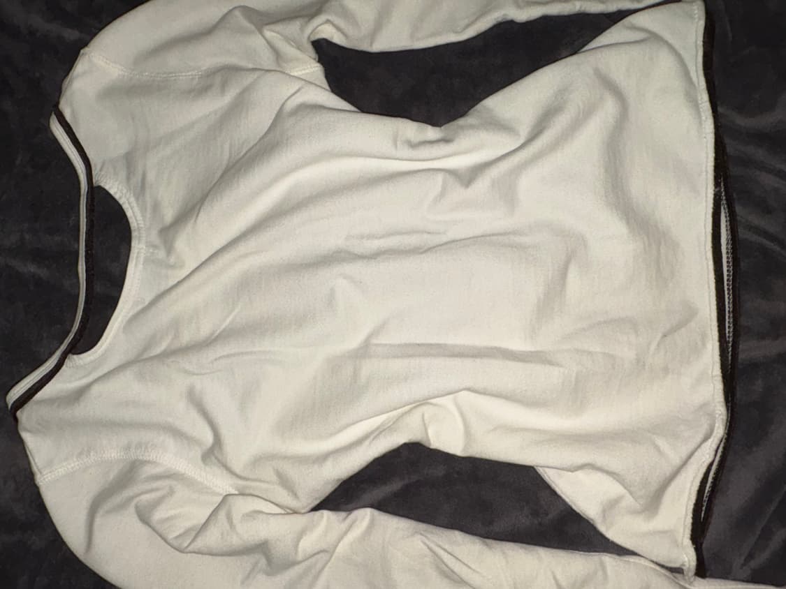 PLIOCENE 해골 큐빅 글리터 블랙 라인 포인트 골드 펑크 티셔츠 상품이미지7