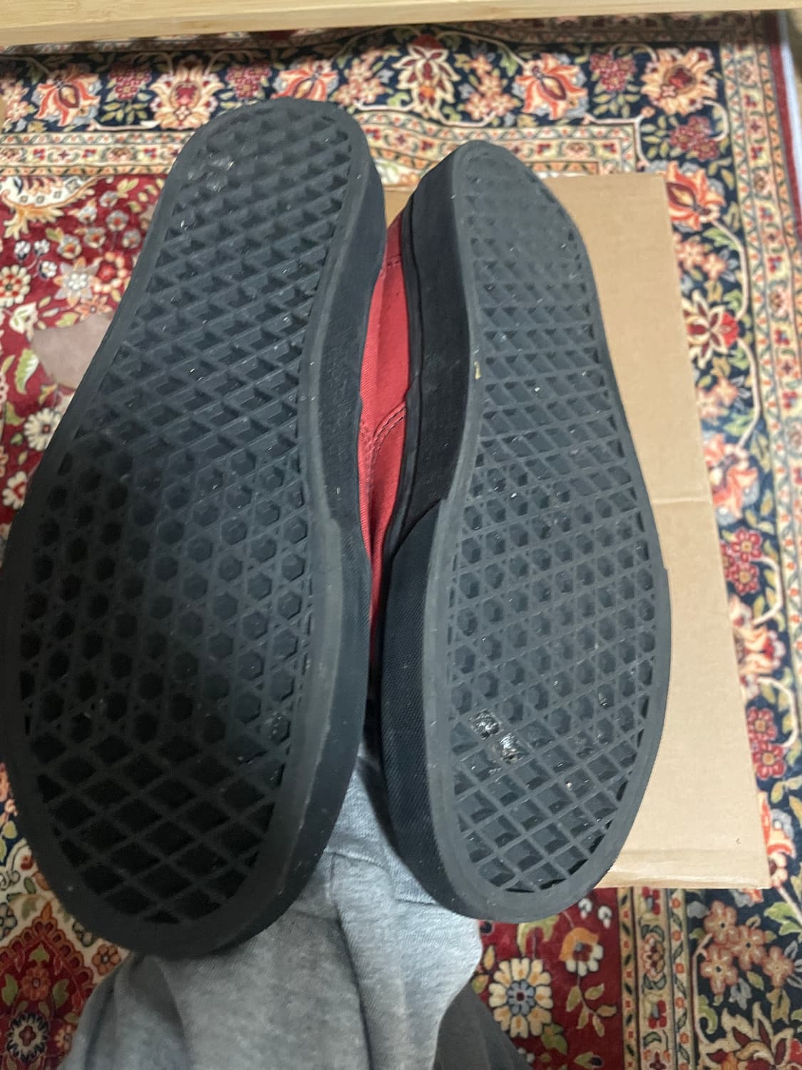 반스 어센틱 레드블렉 270 상품이미지2