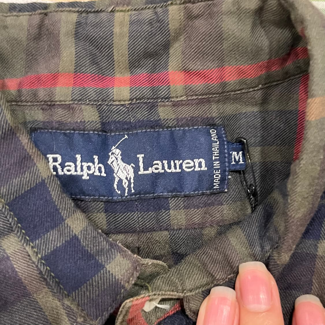 POLO 폴로 랄프로렌 체크 반팔 셔츠  상품이미지8