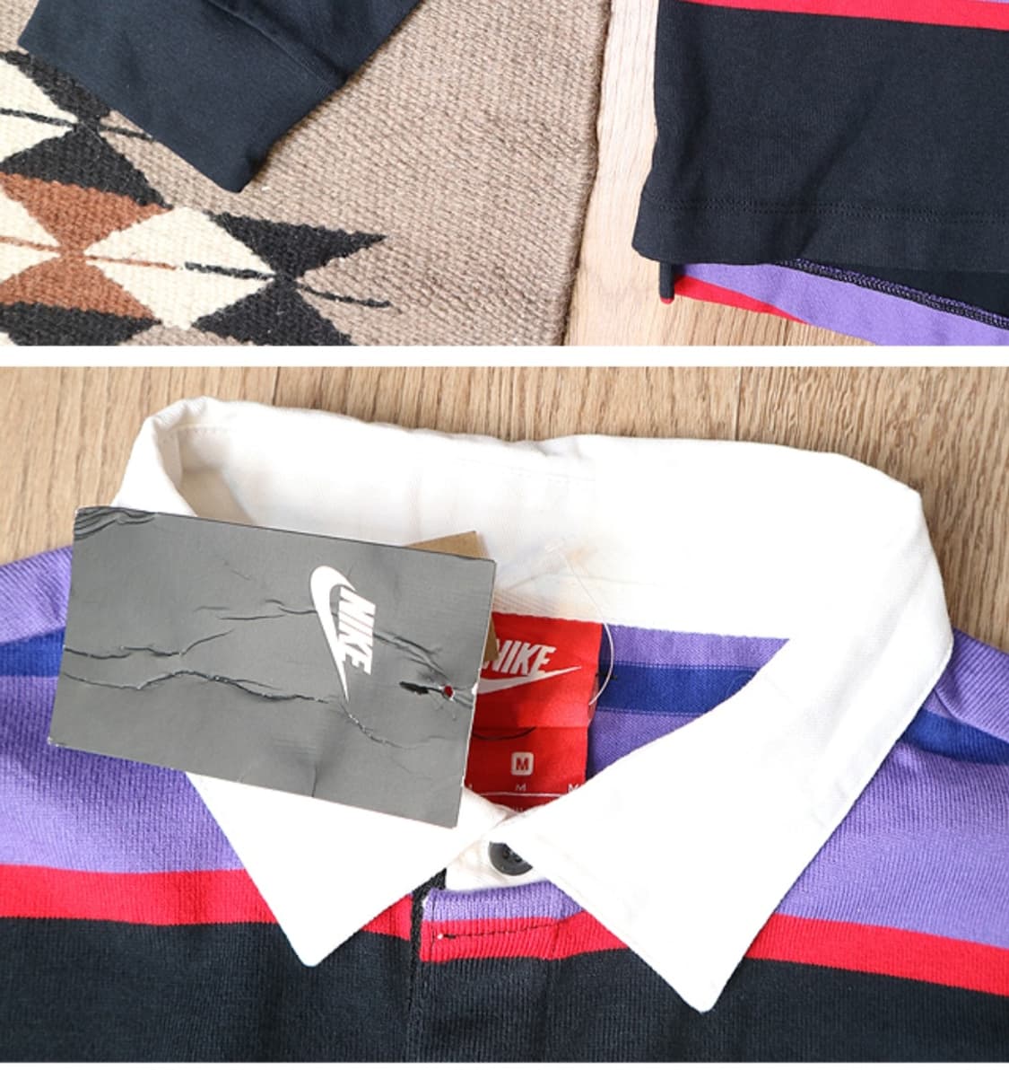 일본판 NIKE 나이키 코튼100% 럭비셔츠

새 제품 M 상품이미지4