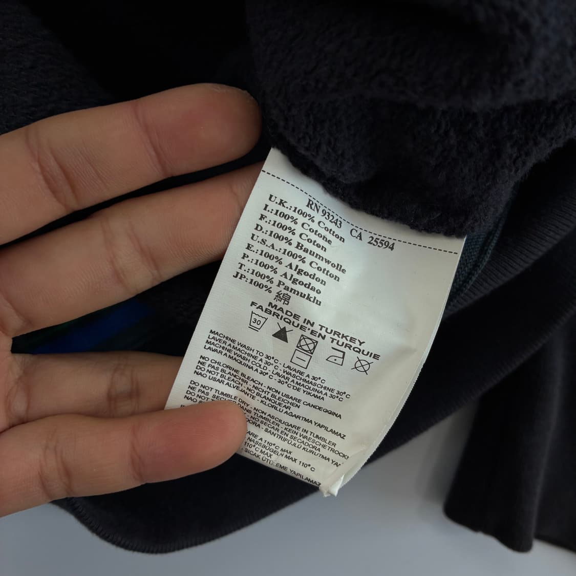 Diesel 디젤 프린팅 코튼 후드집업 상품이미지7