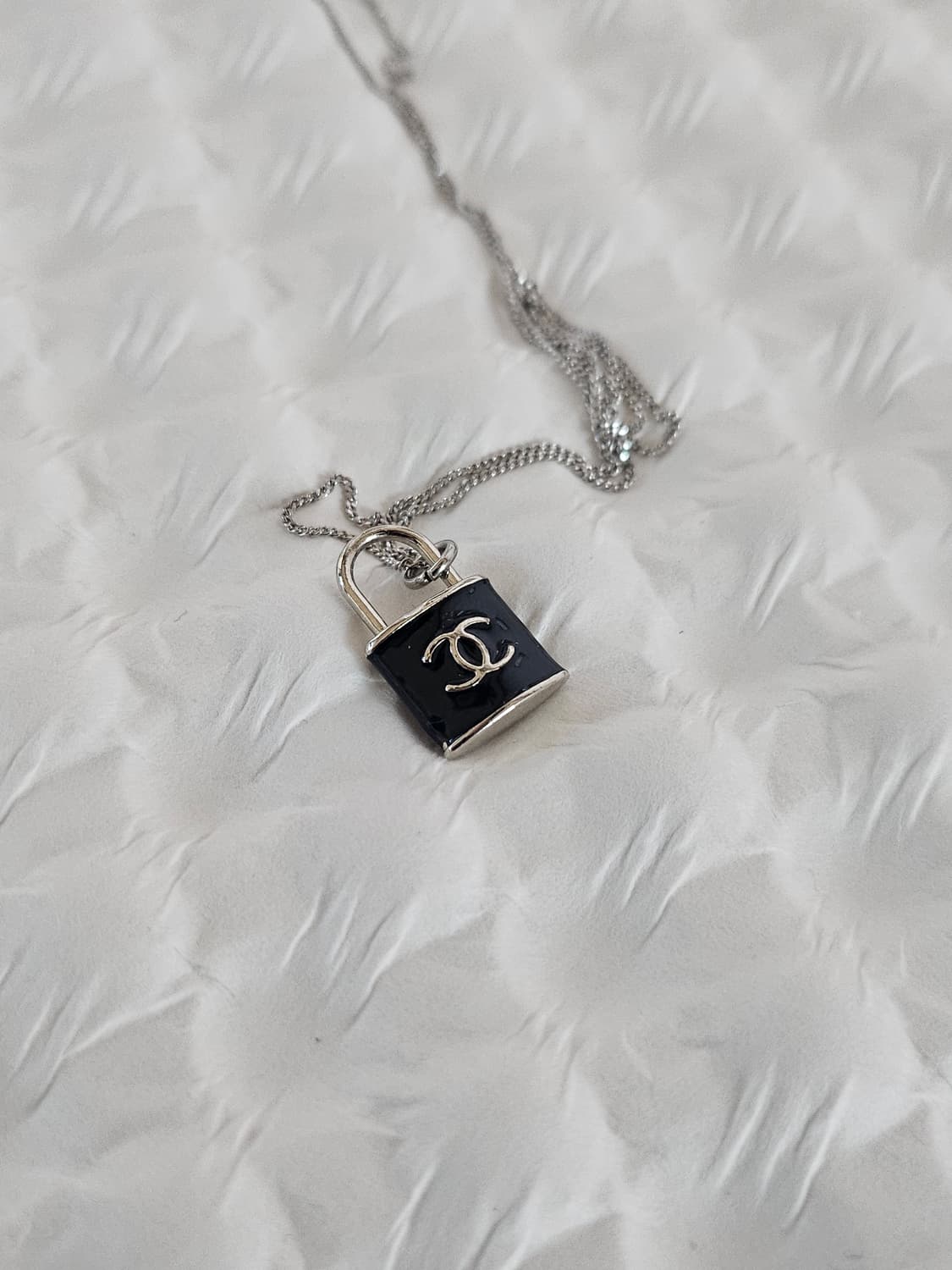 925실버 샤넬 정품 빈티지 업사이클링 목걸이 상품이미지1