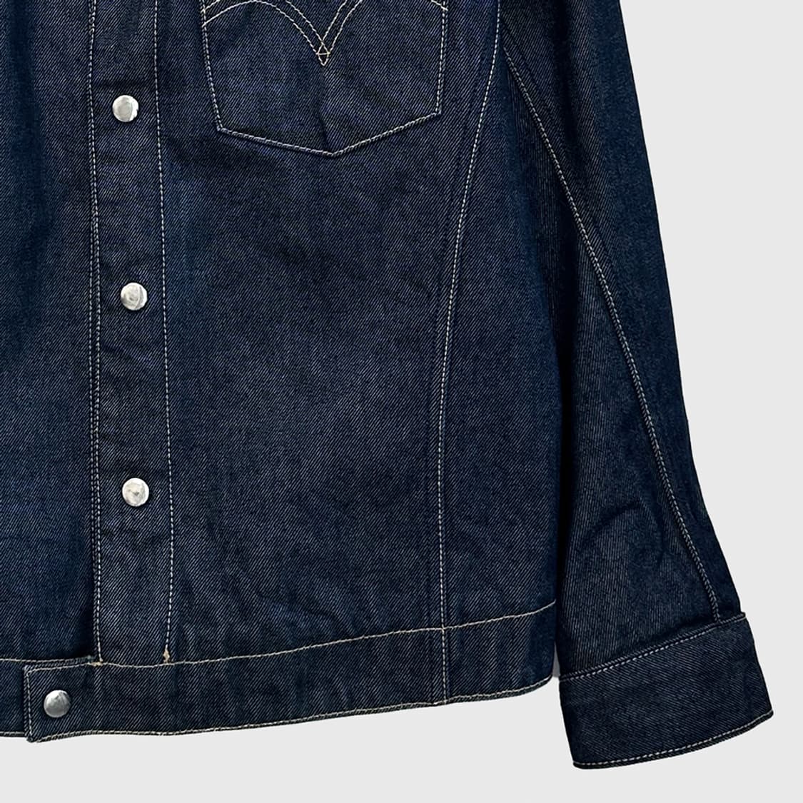리바이스 엔지니어드진 엔진 데님 자켓 인디고 생지 00s 남성 100 상품이미지3