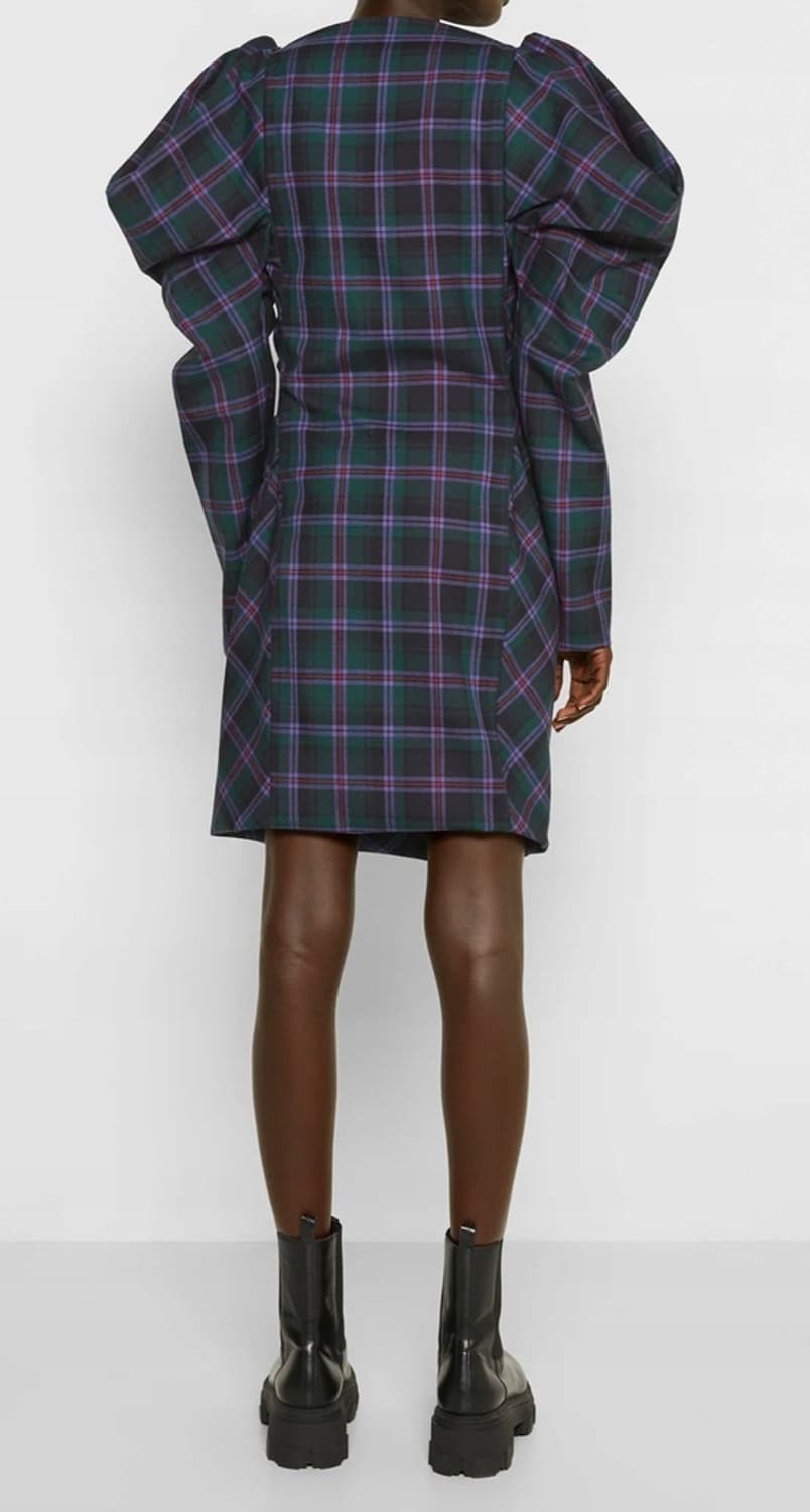비비안웨스트우드 뉴버지니아 체크 퍼프 미니원피스 상품이미지4