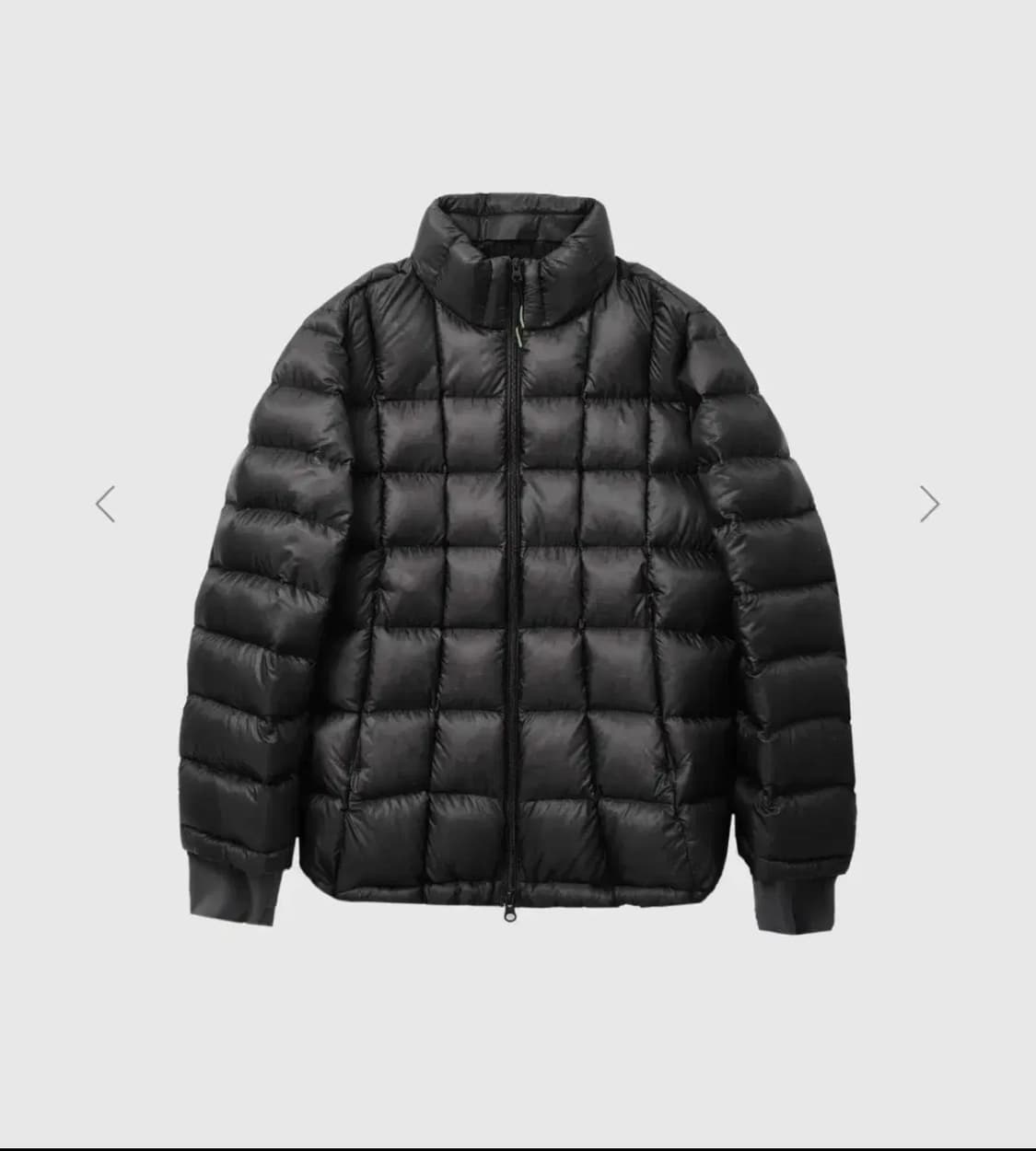 999휴머니티 모듈러 라이트 구스 푸퍼 패딩 블랙 1사이즈 상품이미지1