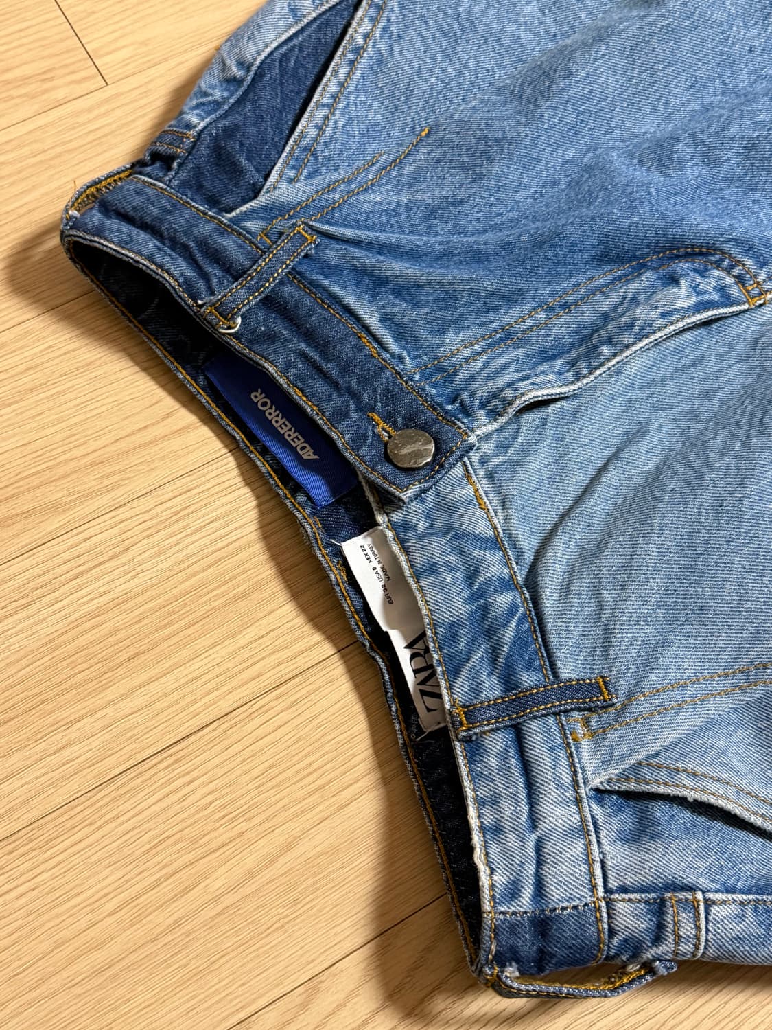 아더에러X자라 데님팬츠 상품이미지5