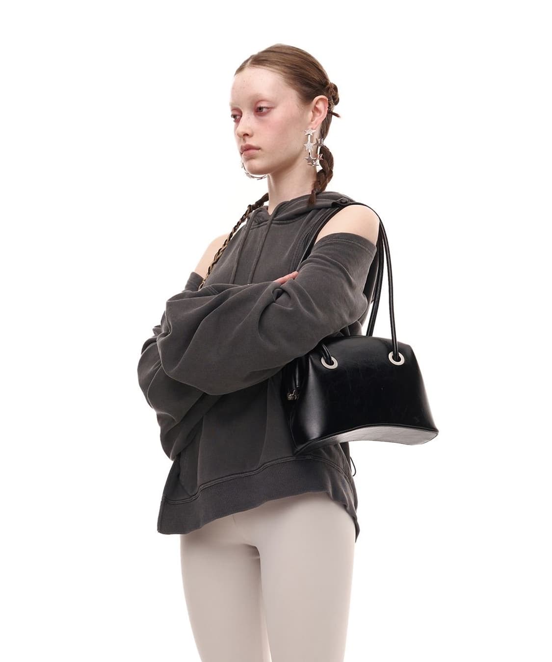 오소이 서클 브로트 블랙 CIRCLE BROT [WASHED BLACK] 상품이미지3