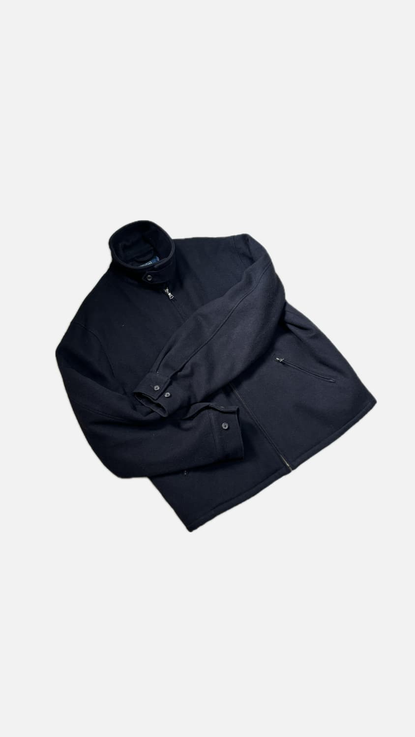 Polo Ralph Lauren 울 블루종 하프 코트 상품이미지1