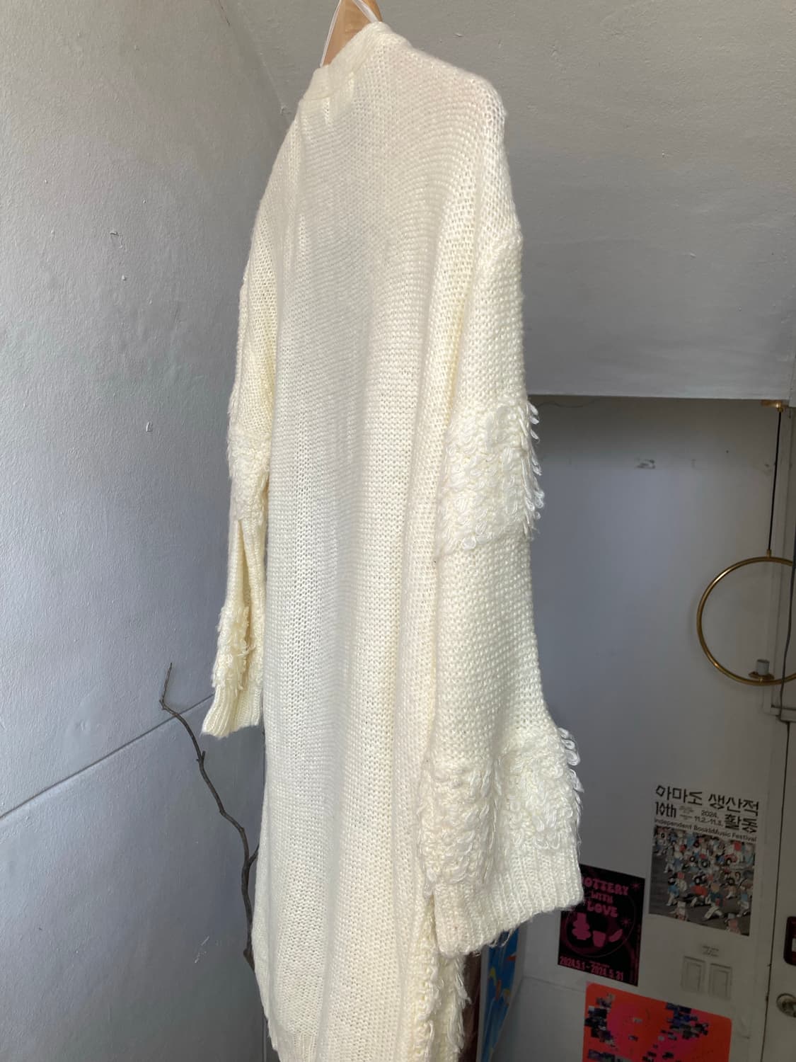 에스닉 니트 롱 가디건 상품이미지7