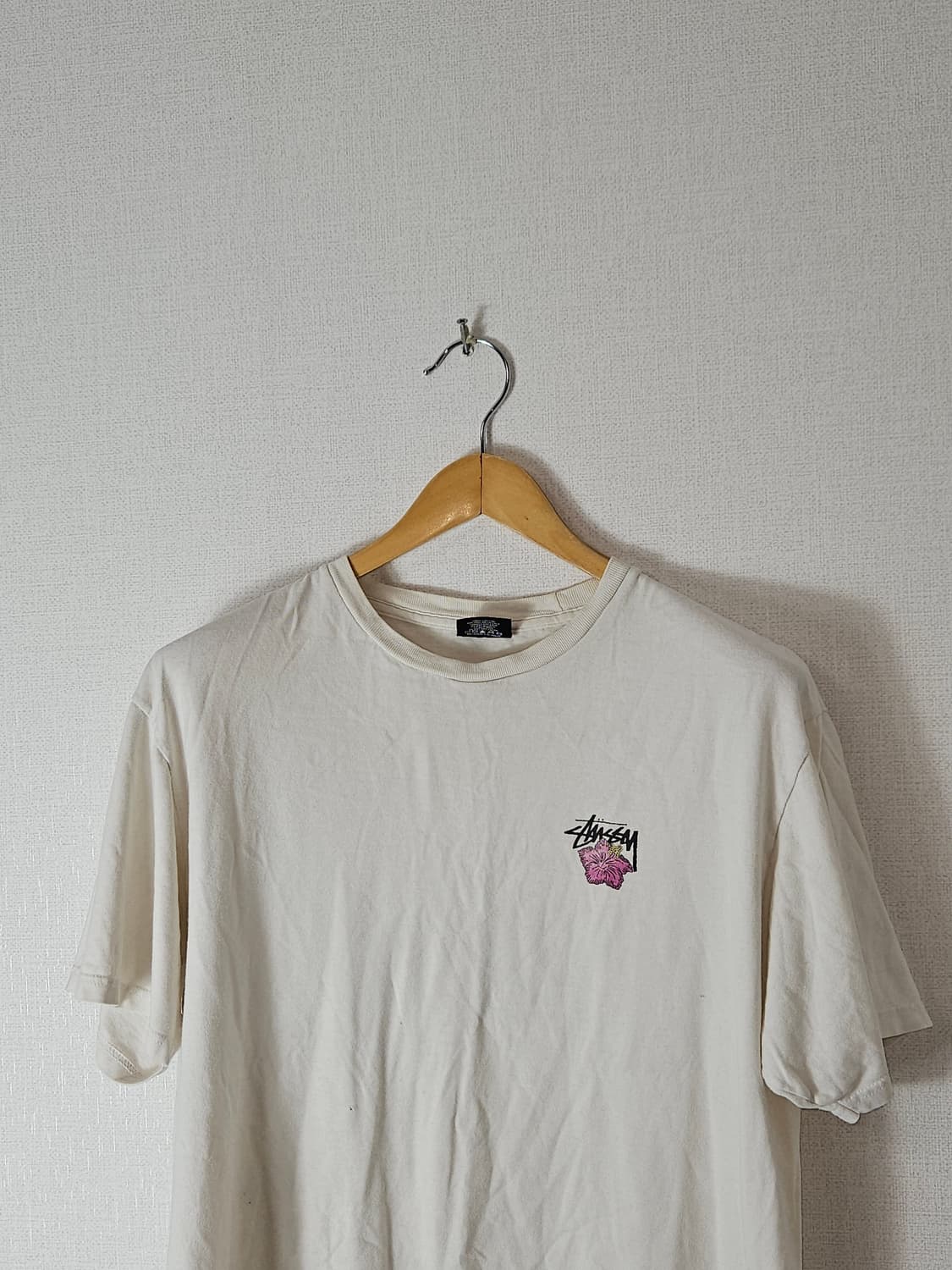 스투시 캘리포니아 플라워 반팔 티셔츠 L 정품 상품이미지3