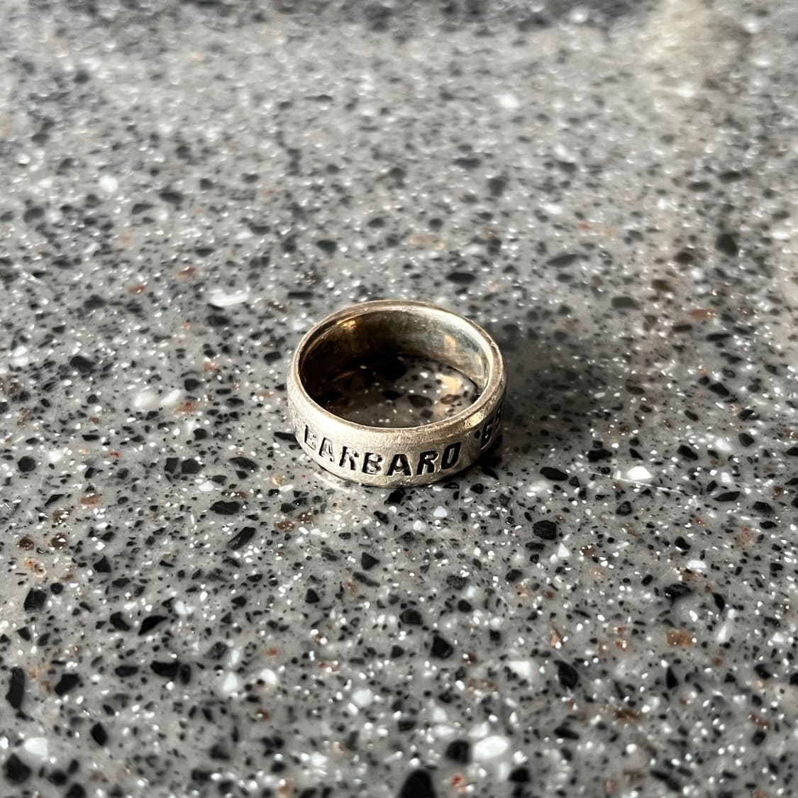 네이버후드 BARBARO 실버링 상품이미지1