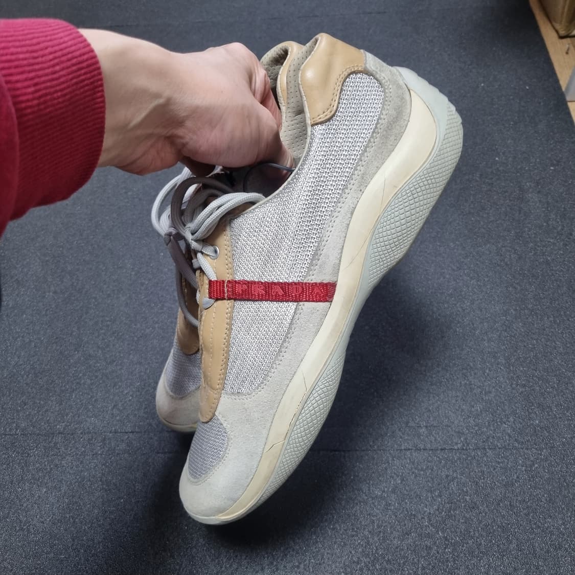 프라다 아메리칸컵 트레이너 uk9 상품이미지4