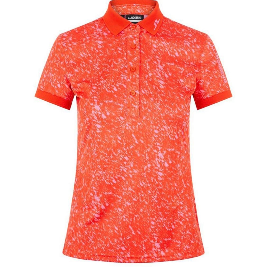 S 제이린드버그 골프 투어 테크 프린트 폴로 PK 반팔 카라티 상품이미지1