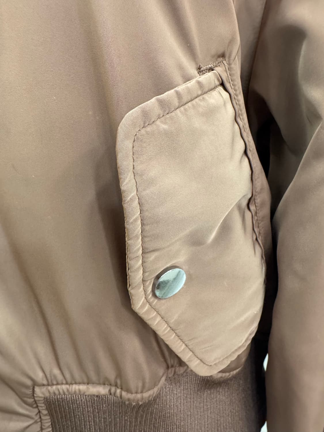 디자이너스 리믹스 브라운 항공 점퍼 상품이미지4