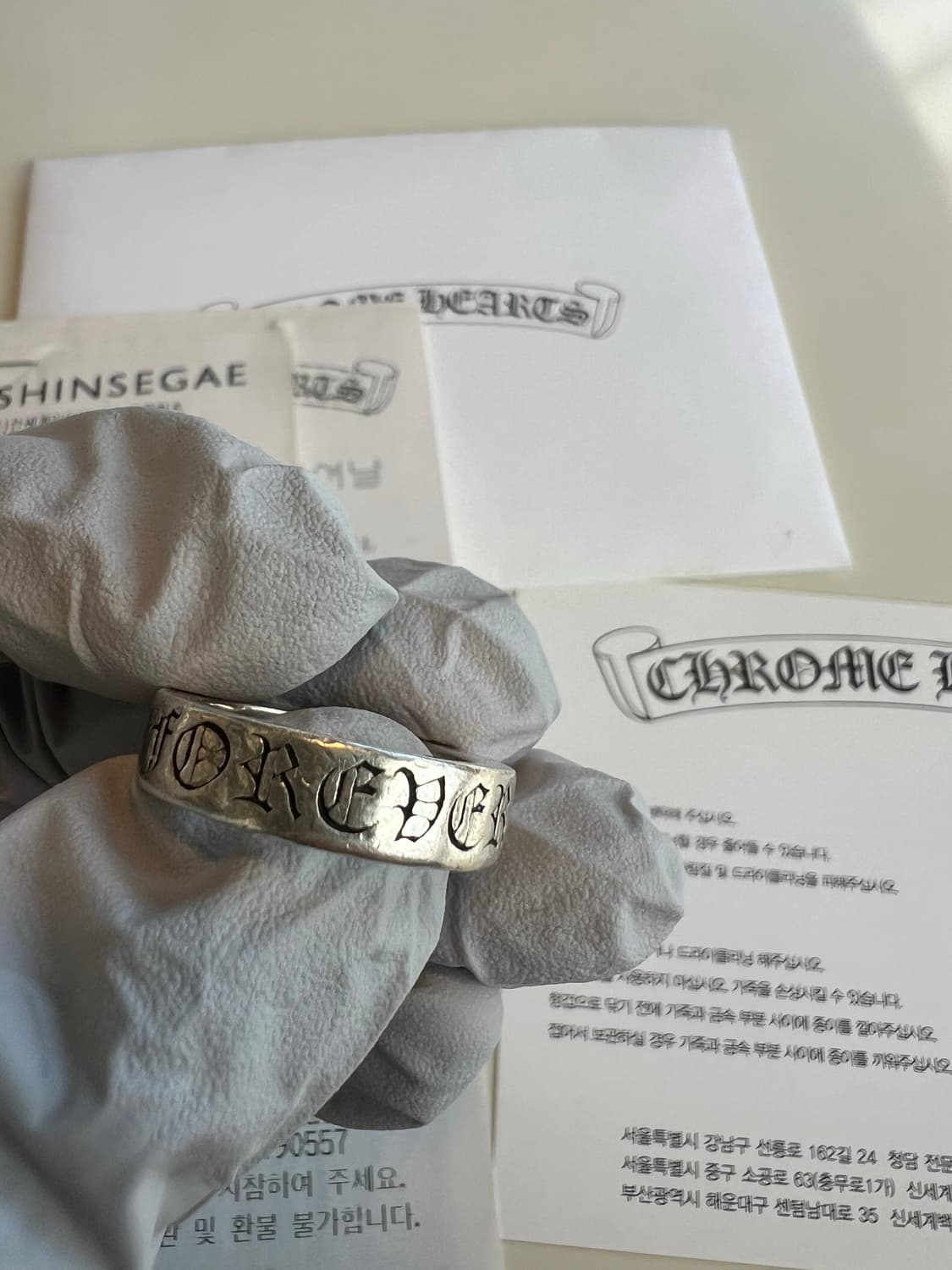 [us6.5] 크롬하츠 포에버링 상품이미지3