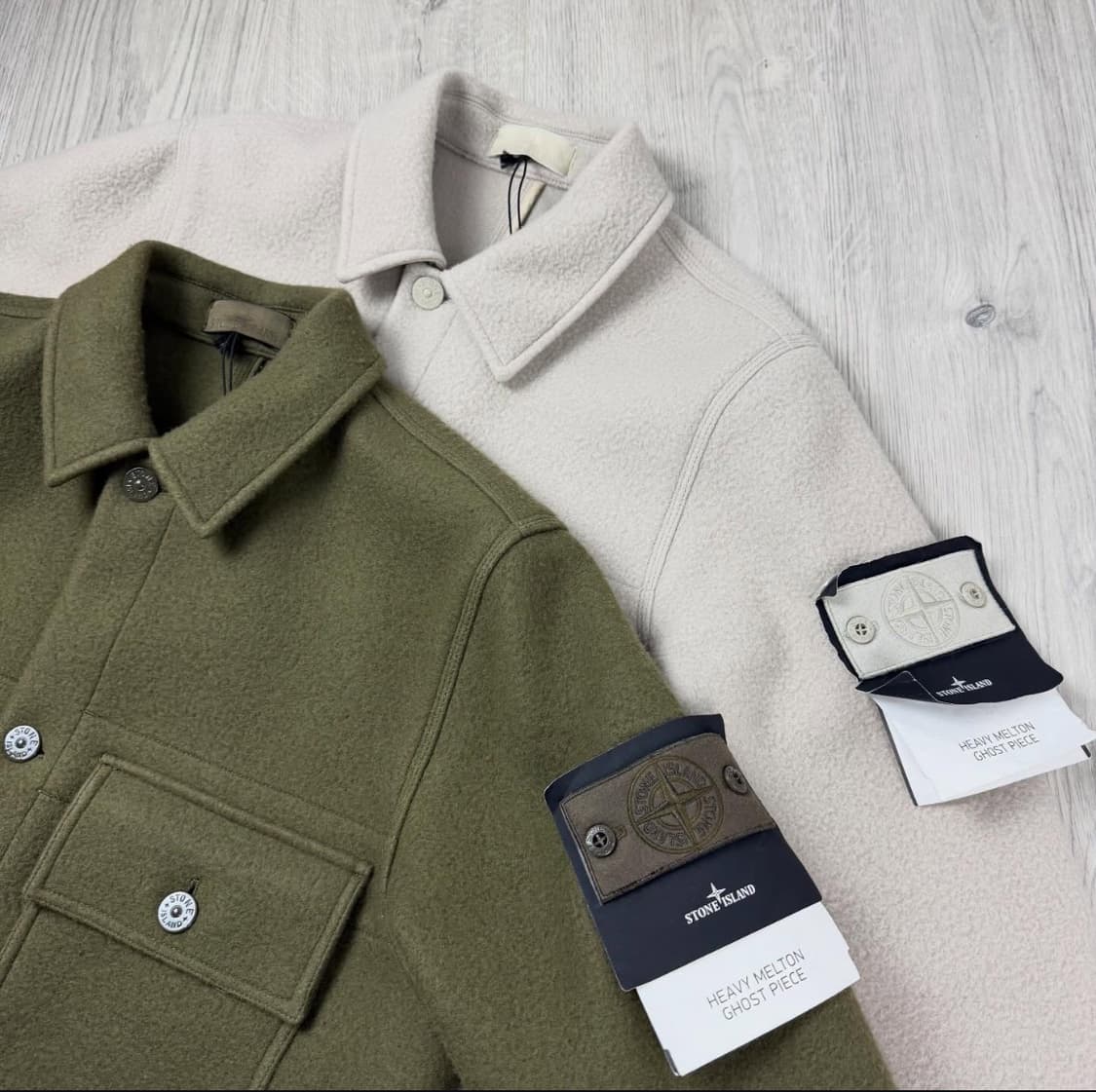 스톤아일랜드 헤비 멜튼 고스트피스 자켓 상품이미지5