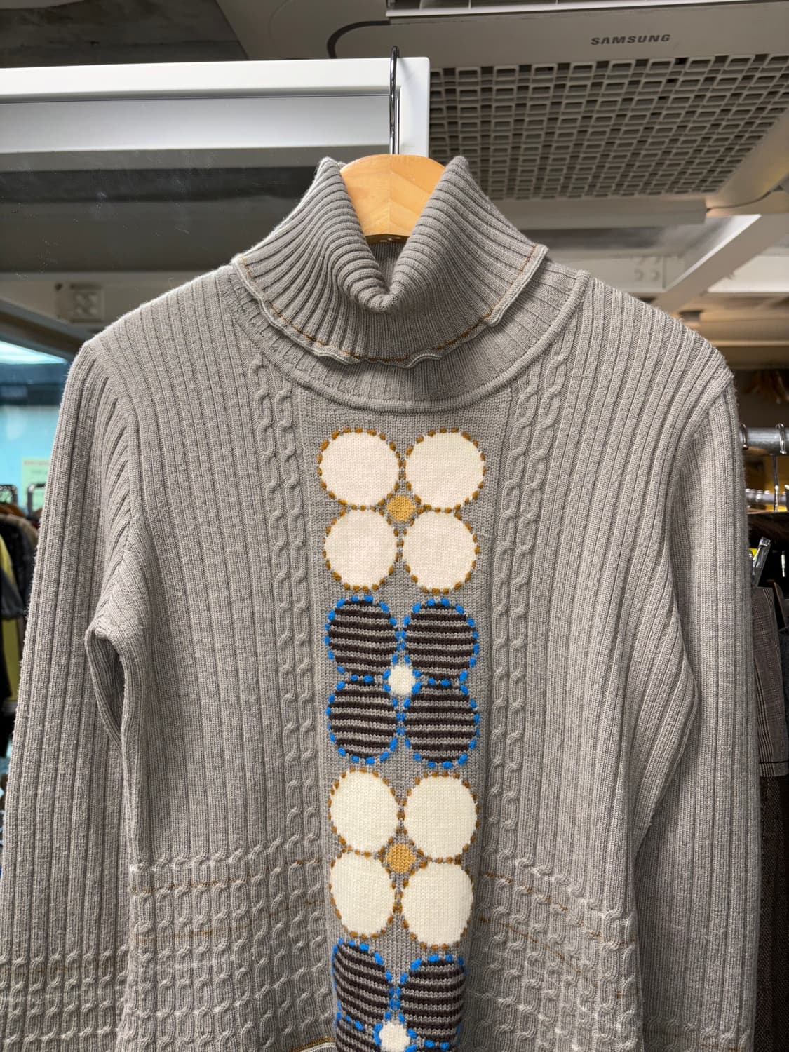 히로코 비스 하이넥 니트 상품이미지3