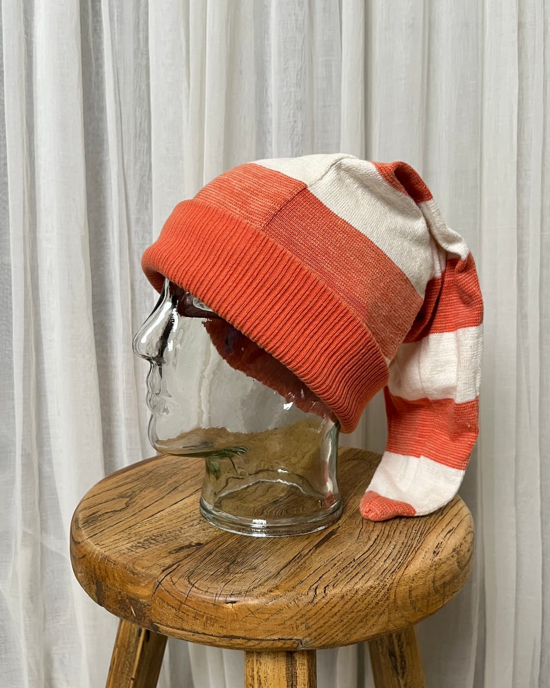 캐피탈 스트라이프 콘 비니 kapital beanie 상품이미지8