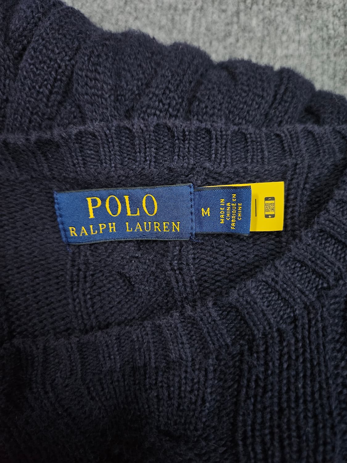 폴로 랄프로렌 신형 케이블 니트 스웨터 급처 상품이미지4