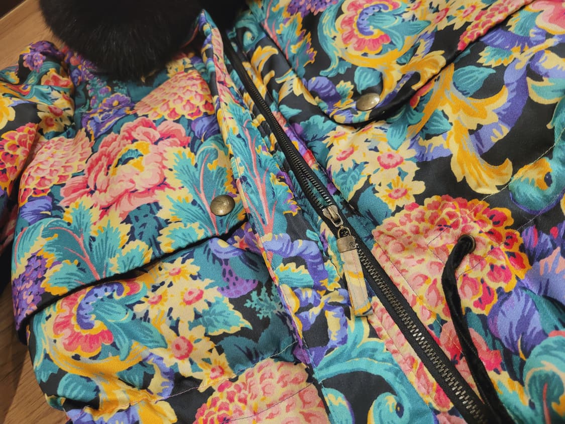 레니본 카라퍼 다운자켓 55~66 상품이미지8