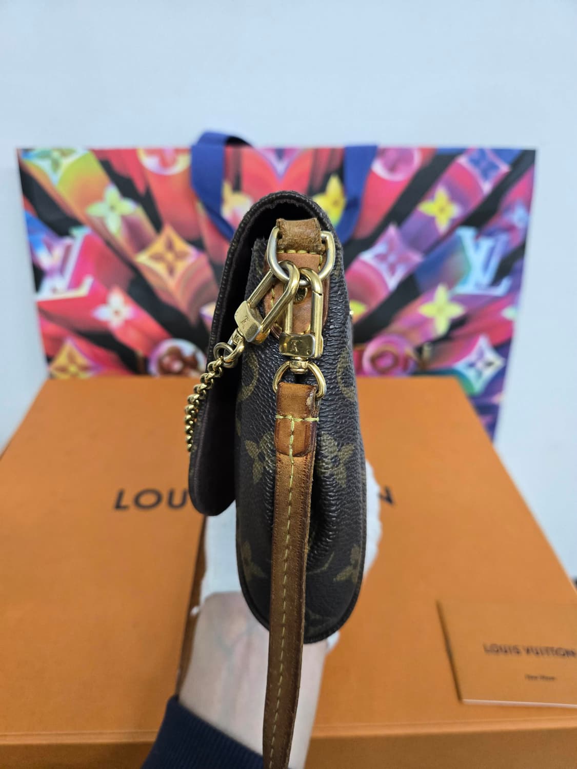 [보증서 정품] 루이비통 페이보릿mm 크로스백 상품이미지2