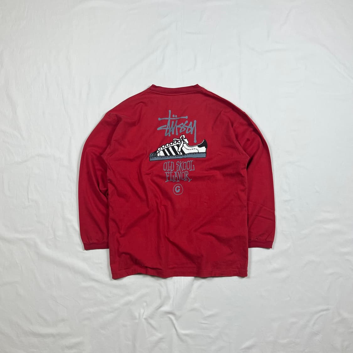 90‘s 스투시 stussy old skool flavor 롱슬리브 상품이미지6