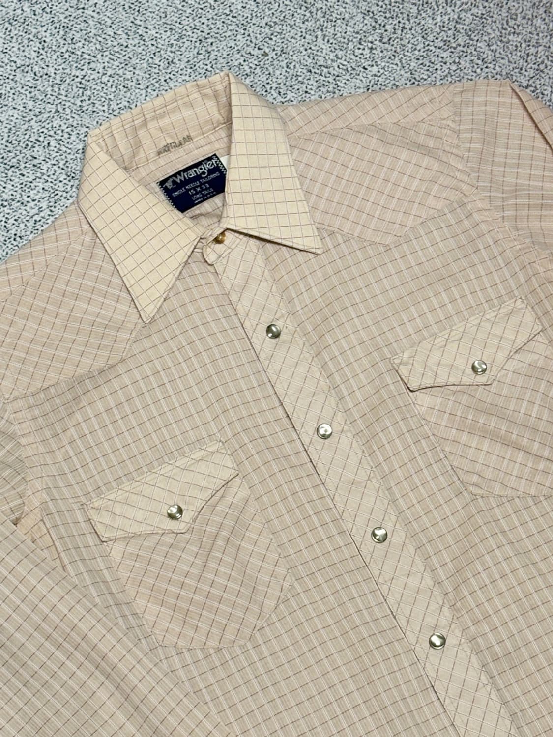 80s Wrangler 랭글러 빈티지 웨스턴 셔츠 상품이미지1