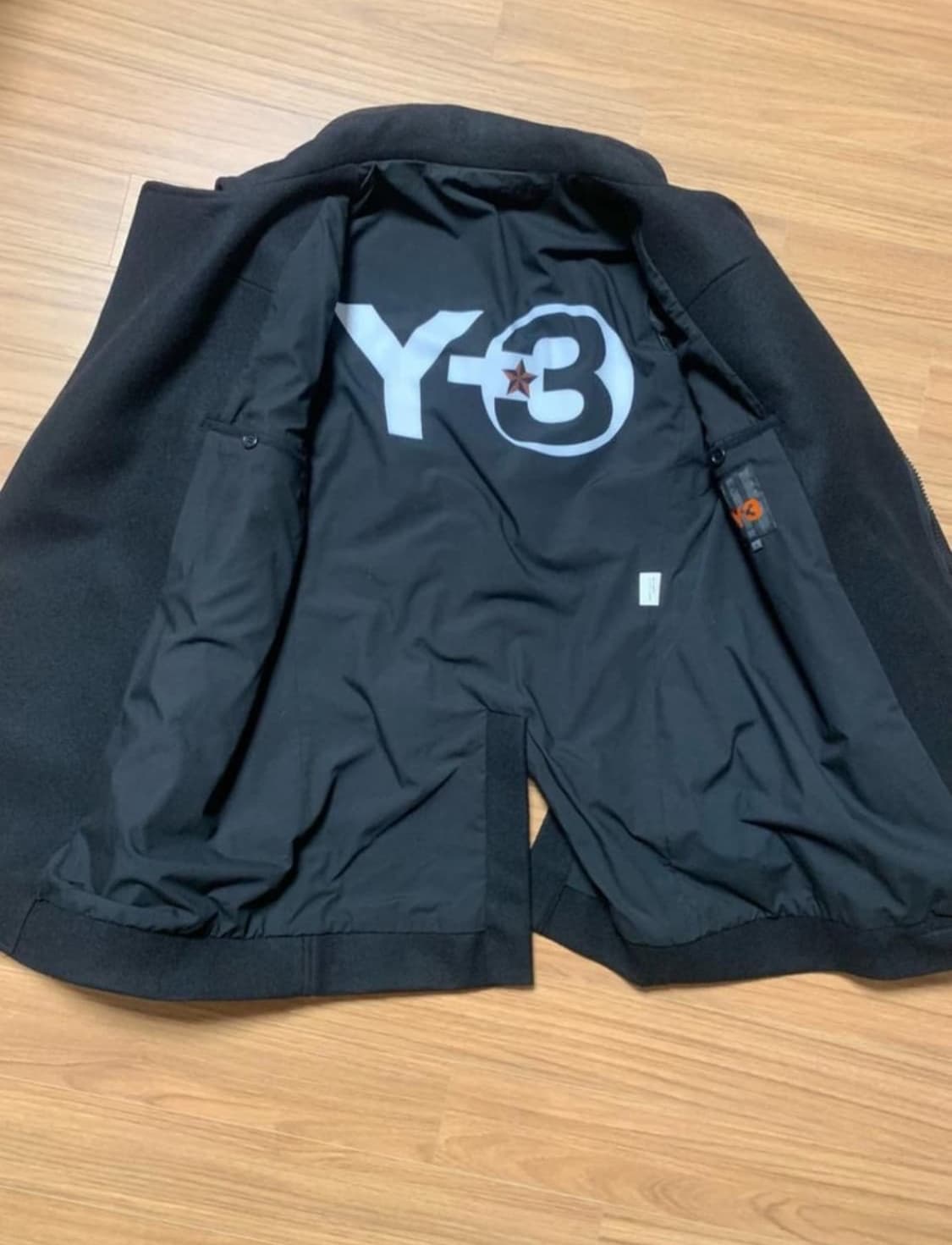 프랑스구매 Y-3 요지야마모토 블랙 반코트 상품이미지6