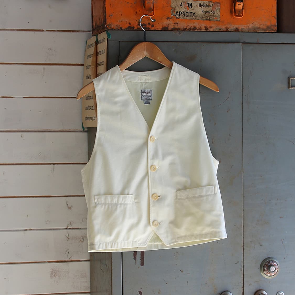 (착용컷) PRACT STYLE 클래식 베스트 (남성용 95) 상품이미지1